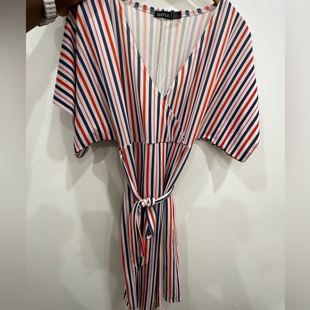 Boooo Stripped Dress